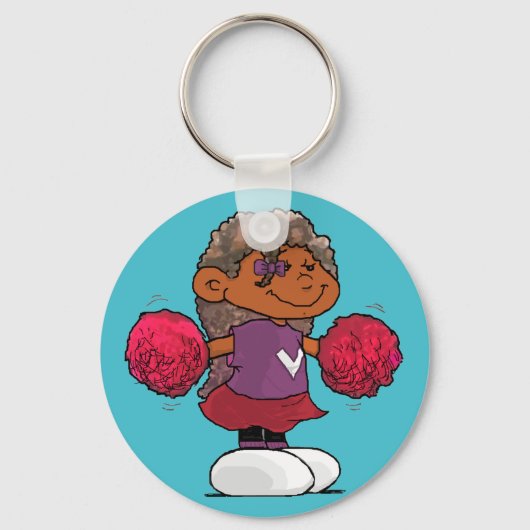 短いベッド キーホルダー (正面)