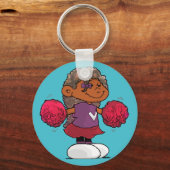 短いベッド キーホルダー (正面)