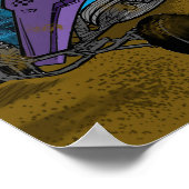 短いベッド ポスター (角)