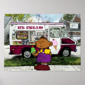 短いベッド ポスター (正面)