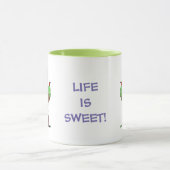 短いベッド マグカップ (中央)