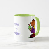 短いベッド マグカップ (正面右)