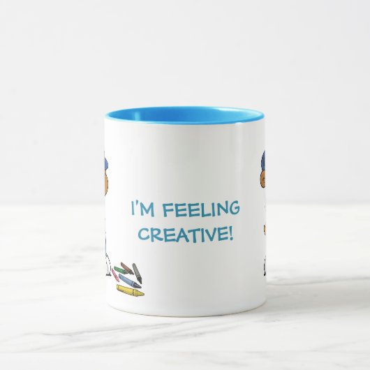 短いベッド マグカップ (中央)