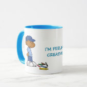 短いベッド マグカップ (正面左)