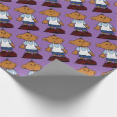 短いベッド ラッピングペーパー (角)