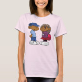 短いベッド Tシャツ (正面)