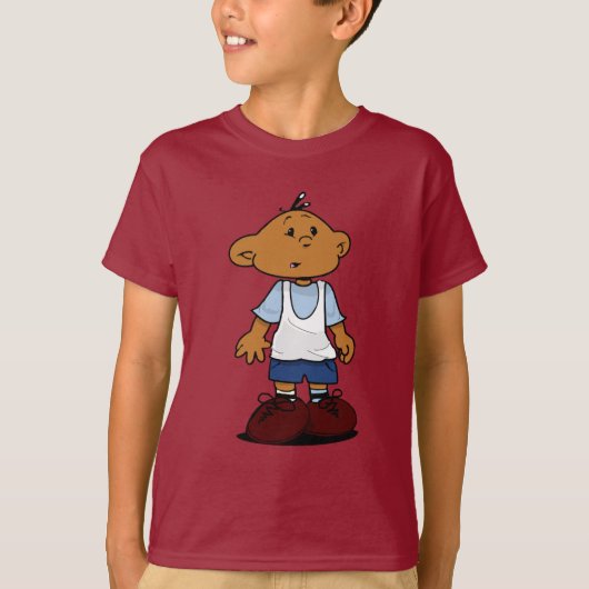 短いベッド Tシャツ (正面)