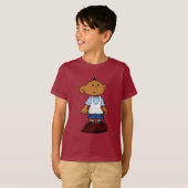 短いベッド Tシャツ (正面フル)