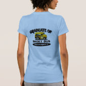 短い人がTシャツ Tシャツ (裏面)