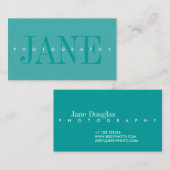 短い名前 |名刺 名刺 (正面/裏面)