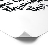 短い引用文つる:オン、これを通過する ポスター (角)