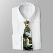 短い後につかれたアホウドリ ネクタイ (タイ)