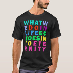 短い意味のある文章レインボーストイシズム引用文 Tシャツ
