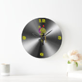 短い時間 ラージ壁時計 (ホーム)