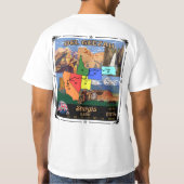 短い袖 Tシャツ (裏面)