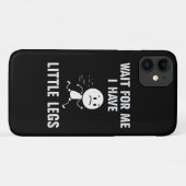 短い足の面白いジョーク ミーム 待っててね Case-Mate iPhoneケース (裏面(横))
