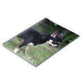 短い髪のチワワの地位 ノートブック (左側)