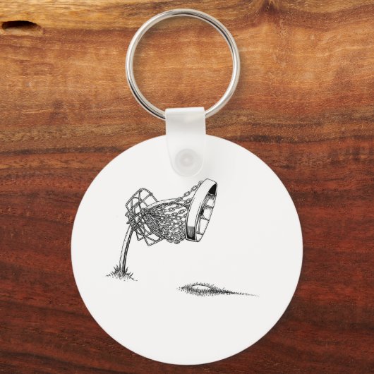 短い キーホルダー (正面)