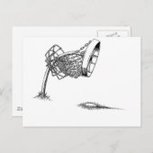 短い ポストカード (正面/裏面)