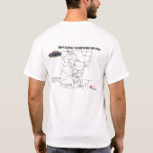短いsl Tシャツの2007年のSam's Club MS 150のルート Tシャツ (裏面)