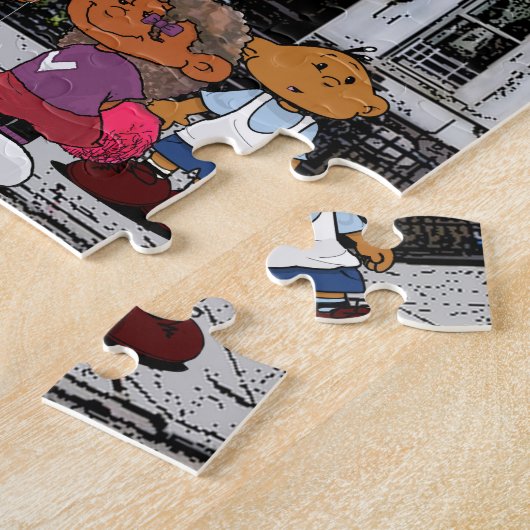 短いSleevez ジグソーパズル (側面)