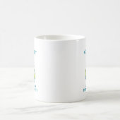 短くなく、地球に下る – Cat Humor コーヒーマグカップ (中央)