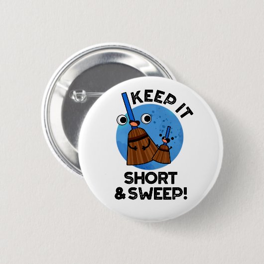 短保くほうの煙をおもしろい吐く 缶バッジ (正面&裏面)