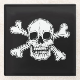 短剣 ガラスコースター