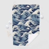 短剣：北斎波が再考 ゴルフタオル (インサイチュ)