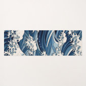 短剣：北斎波が再考 ヨガマット (裏面(横))