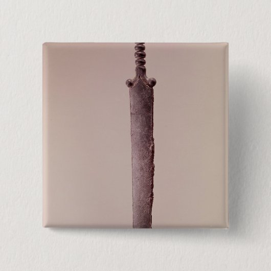 短剣 缶バッジ (正面)