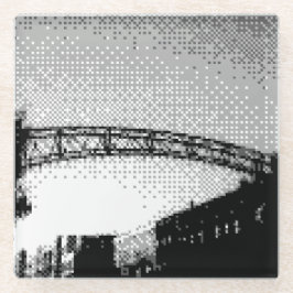 短北方地域ガラスのコースター ガラスコースター