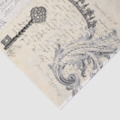 短命なもののコラージュのDecoupageシート 薄葉紙 (詳細)