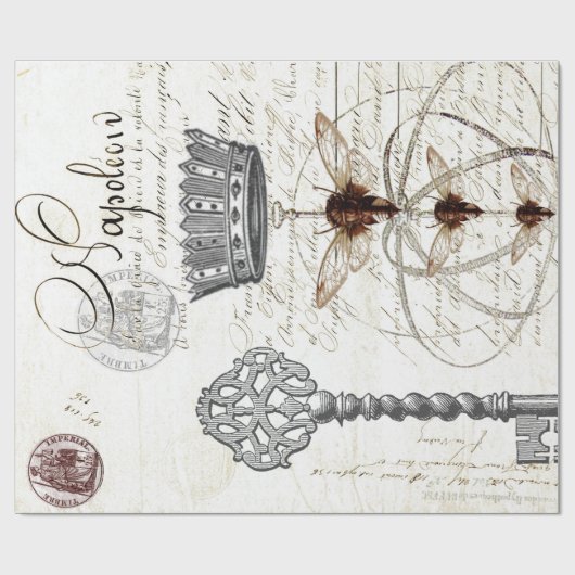 短命なものの原稿の包装紙 ラッピングペーパー (フラット)