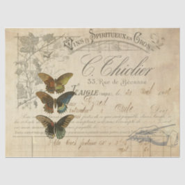 短命なもののDecoupageのティッシュ 薄葉紙