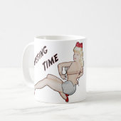 短時間のマグ コーヒーマグカップ (正面左)