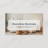 短期レンタルプロパティマネージャ 名刺 (正面)