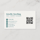 短期レンタルプロパティマネージャ 名刺 (裏面)