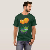 短気な毛虫 Tシャツ (正面フル)