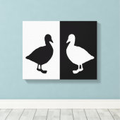 短気な キャンバスプリント (インサイチュ (ウッドフロア))