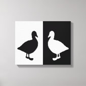 短気な キャンバスプリント (正面)