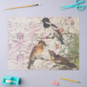 短気の鳥シリーズデザイン17 薄葉紙 (クラフト)