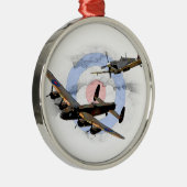 短気者およびランカスター メタルオーナメント (右)