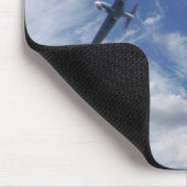 短気者および台風 マウスパッド (コーナー)