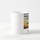短気者のヴィンテージ コーヒーマグカップ (中央)