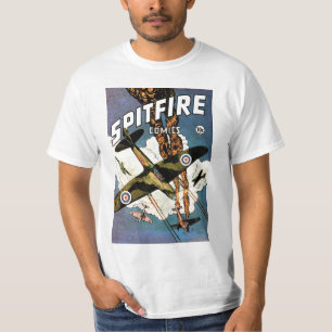 短気者の戦闘機-第二次世界大戦 Tシャツ