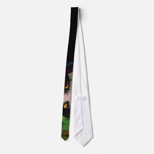 「短気者1'タイ ネクタイ (裏面)