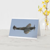 短気者 カード (黄色い花)