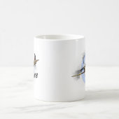 短気者 コーヒーマグカップ (中央)