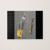 短気者(上)およびMesserschmitt_Militaryの航空機 ジグソーパズル (横)